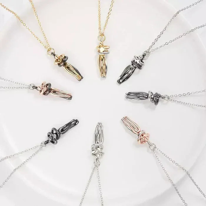 Einführungsangebot: Halskette Ewige Umarmung – Kaufe 1 und erhalte 2 – 1 Halskette gratis erhalten