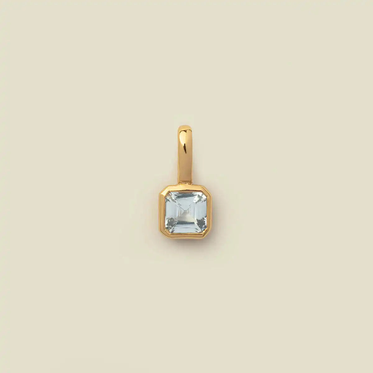 Stainless steel pendant DIY birthstone necklace for women, designer pendant necklace in gold color