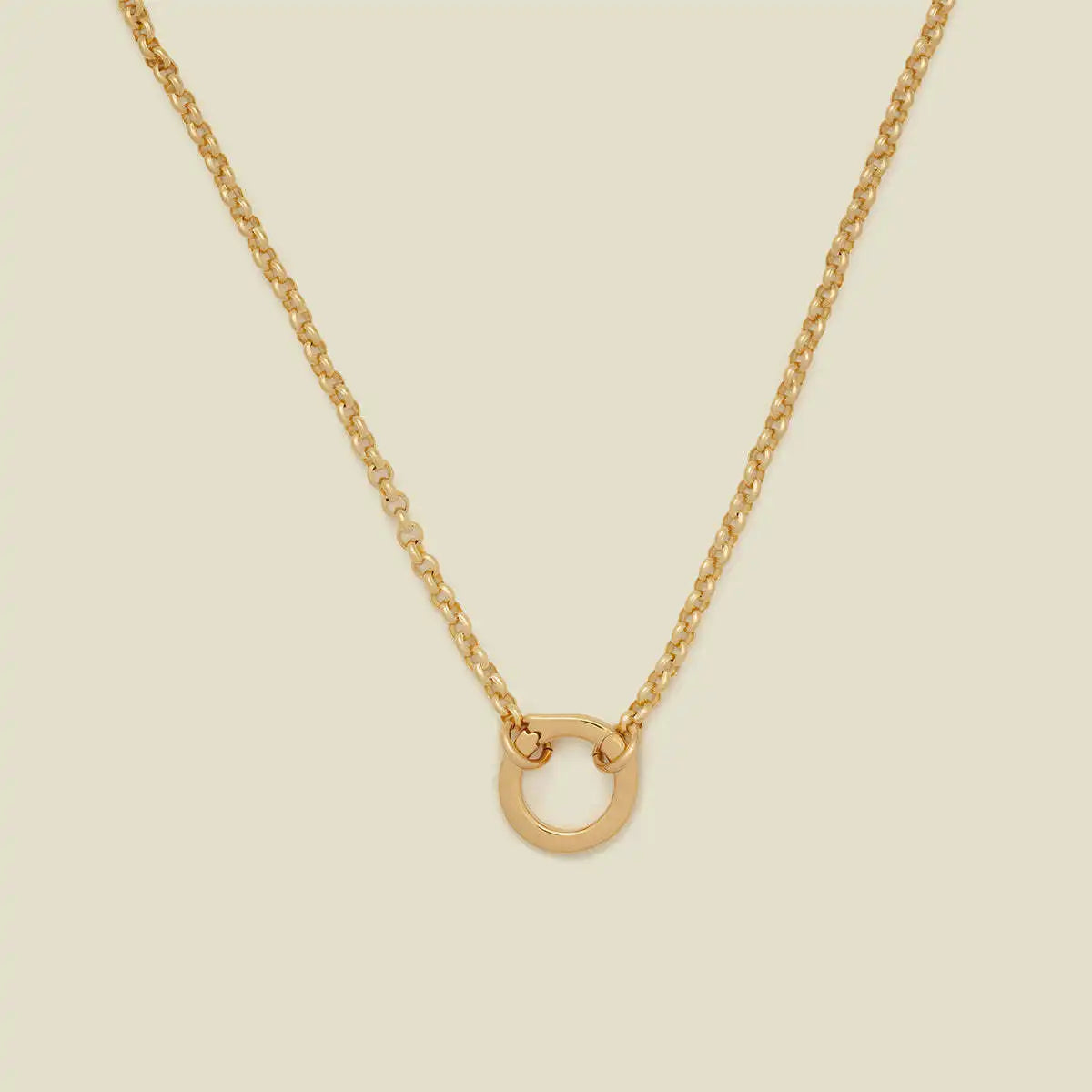 Stainless steel pendant DIY birthstone necklace for women, designer pendant necklace in gold color