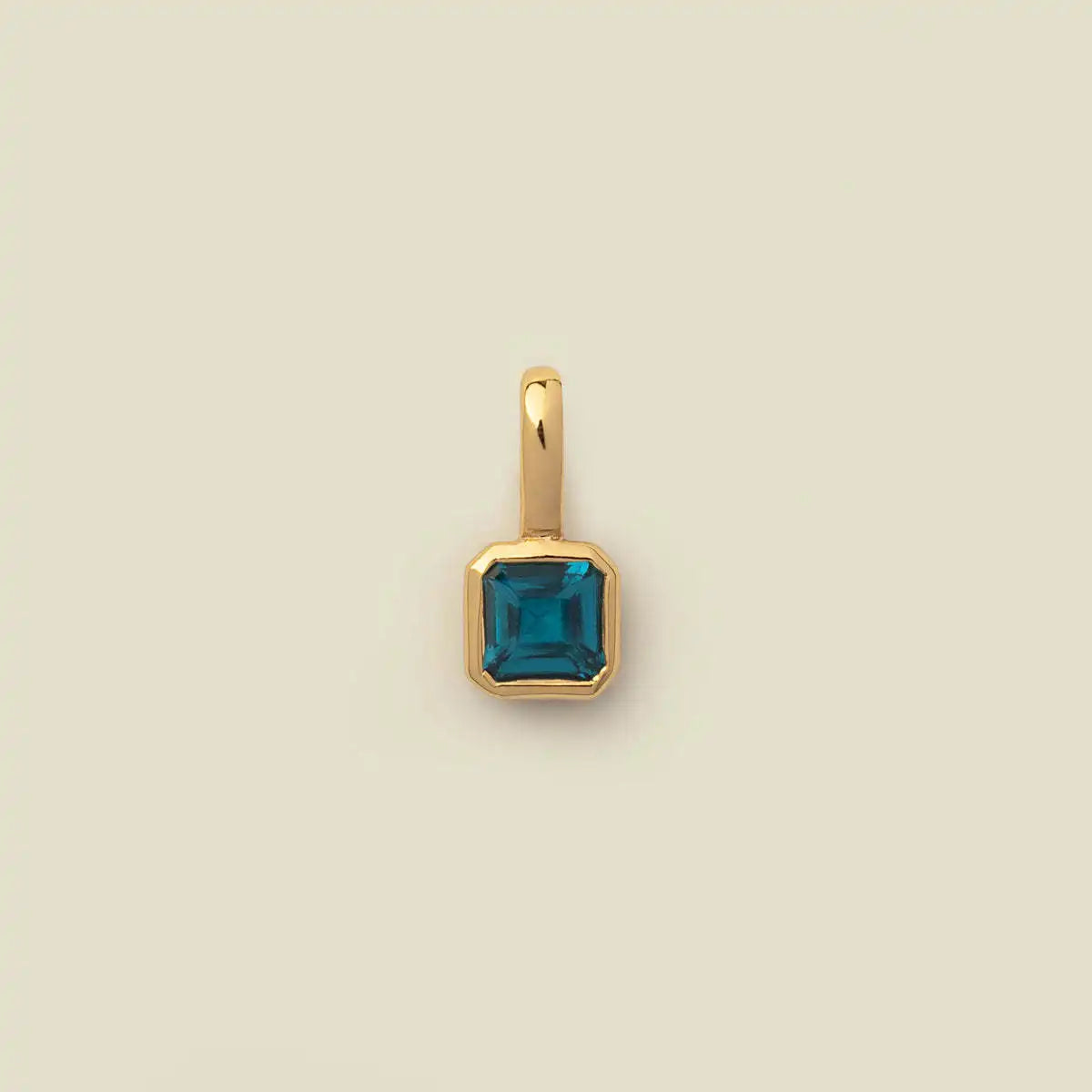 Stainless steel pendant DIY birthstone necklace for women, designer pendant necklace in gold color