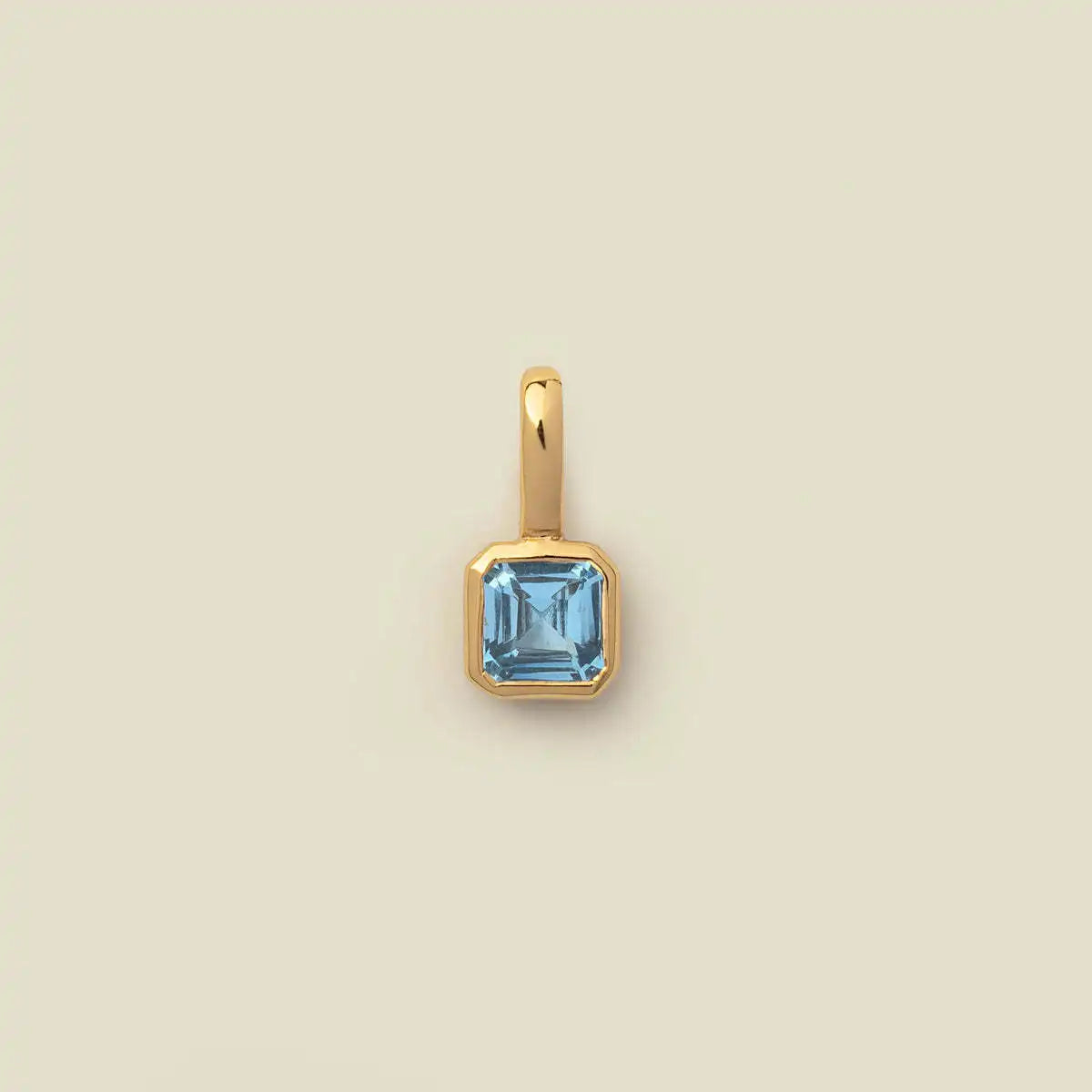 Stainless steel pendant DIY birthstone necklace for women, designer pendant necklace in gold color