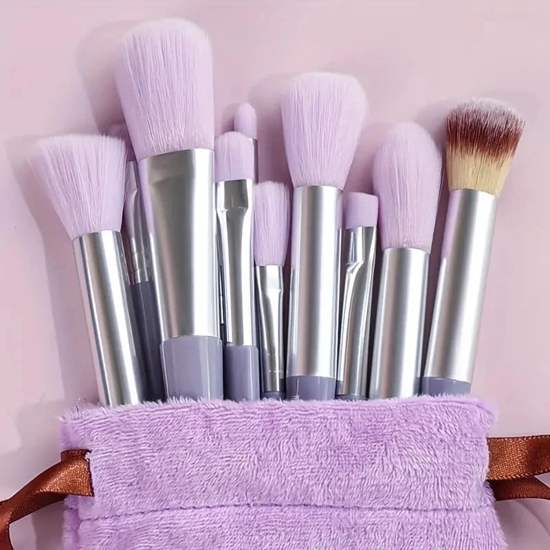 Set aus weichen und flauschigen Make-up-Pinseln, professionell, für Foundation, Puder, Lidschatten, Kabuki und Verblenden, Schönheitswerkzeug für Make-up