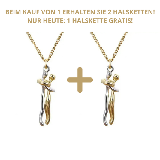 Einführungsangebot: Halskette Ewige Umarmung – Kaufe 1 und erhalte 2 – 1 Halskette gratis erhalten